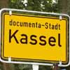 Ortsschild Kassel mit documenta