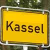 Ortsschild Kassel ohen documenta-Zuisatz
