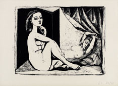 Pablo Picasso Zwei Frauenakte 6. Zustand