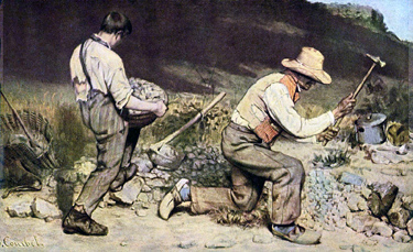 Courbet die Steinklopfer