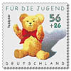Teddy als Briefmarke