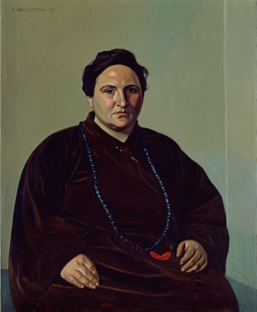 Félix Vallotton Portrait von Gertrude Stein