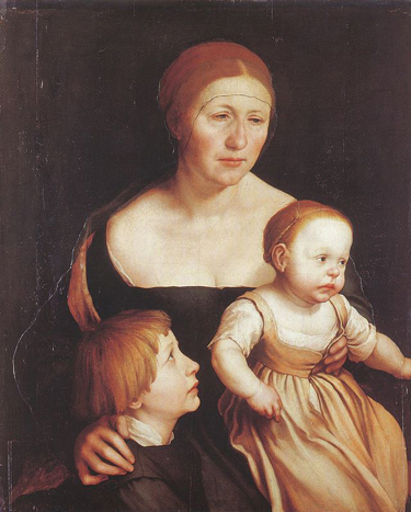 Holbein d.J. Familie des Künstlers